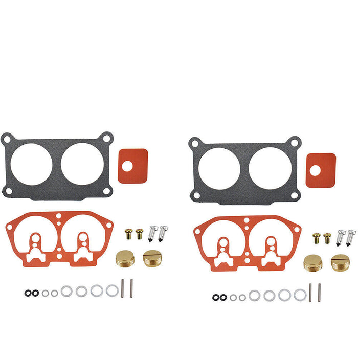 DURAFORCE 2* Carb Carburetor Rebuild Kit Fit For Yamaha 115 130 HP 1986-1995 Outboard V-4
