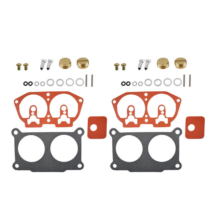 DURAFORCE 2* Carb Carburetor Rebuild Kit Fit For Yamaha 115 130 HP 1986-1995 Outboard V-4