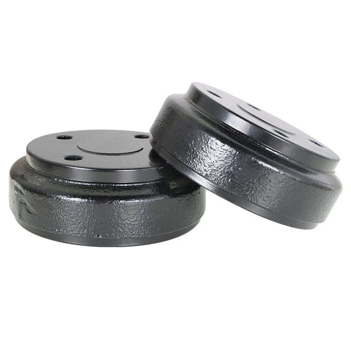 DURAFORCE 2 PCS Rear Brake Drums For Club Car DS & Precedent Golf Carts electric 1995+