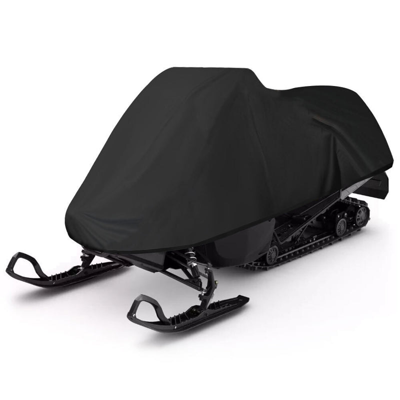 DURAFORCE Heavy Duty Trailerable Sled Storage Cover fit for Snowmobile up to 90" L black
