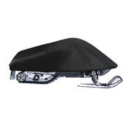 DURAFORCE Heavy Duty Trailerable Sled Storage Cover fit for Snowmobile up to 90" L black