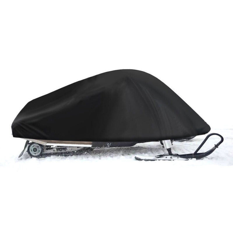 DURAFORCE Heavy Duty Trailerable Sled Storage Cover fit for Snowmobile up to 90" L black