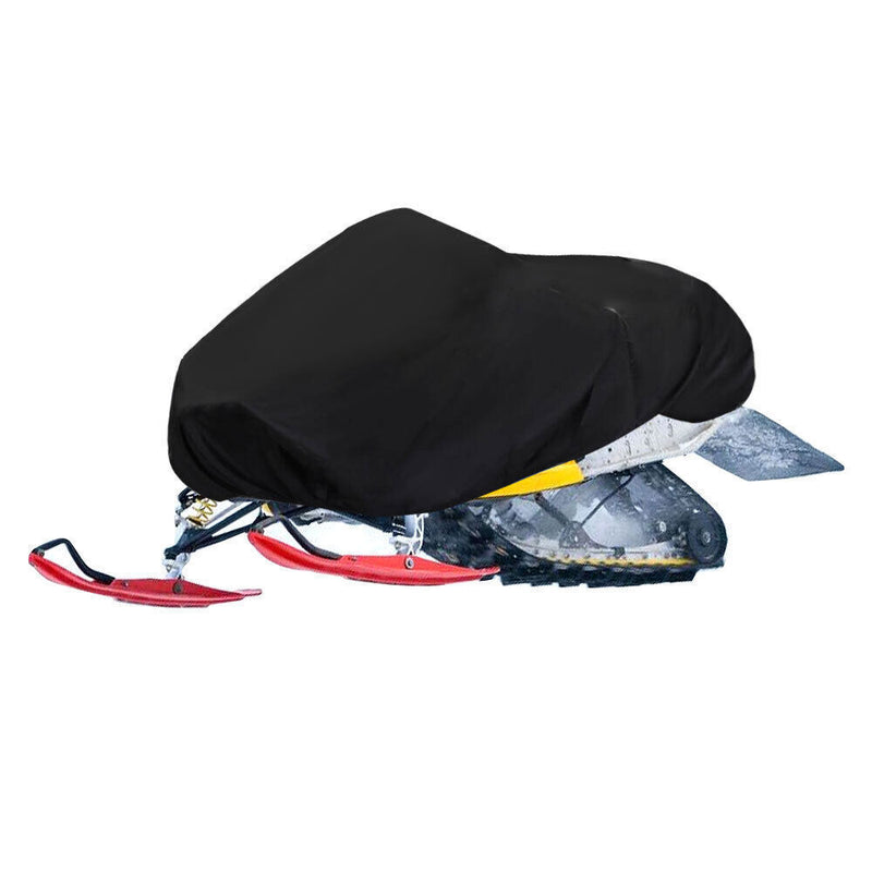 DURAFORCE Heavy Duty Trailerable Sled Storage Cover fit for Snowmobile up to 90" L black