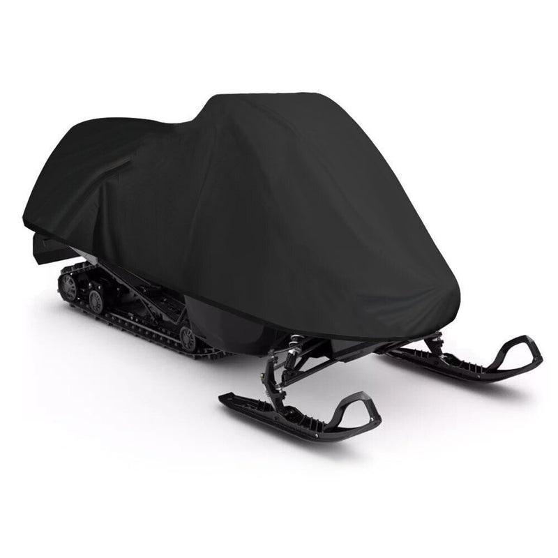 DURAFORCE Heavy Duty Trailerable Sled Storage Cover fit for Snowmobile up to 90" L black