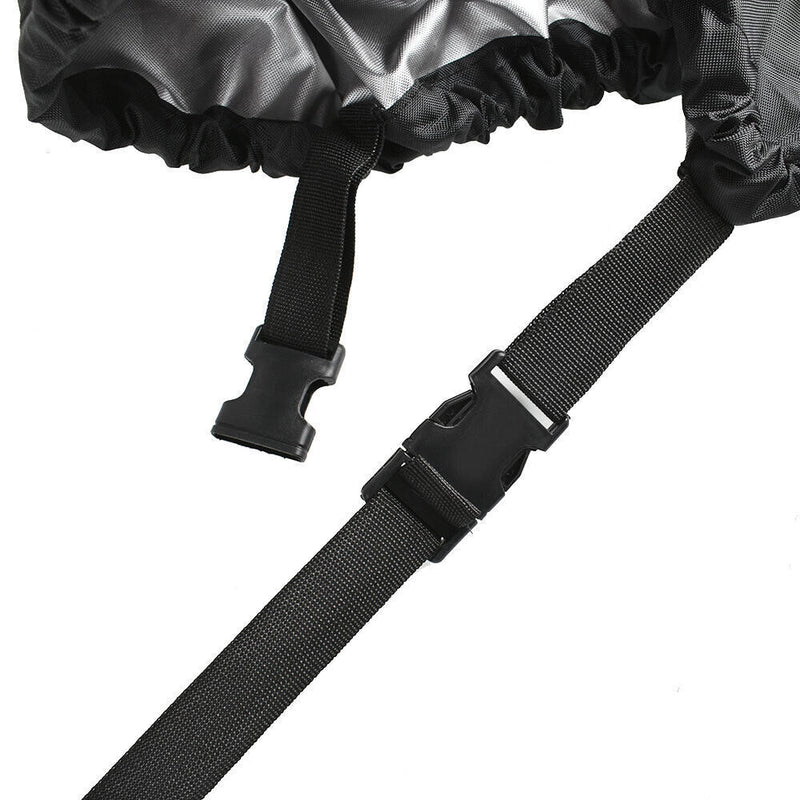 DURAFORCE Heavy Duty Trailerable Sled Storage Cover fit for Snowmobile up to 90" L black