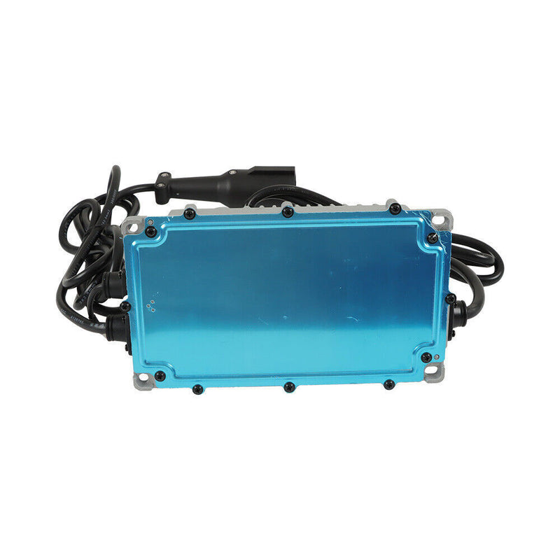 DURAFORCE Golf Cart 48V 17A Battery Charger Set For Club Car DS/Precedent 3-Pin Round Plug