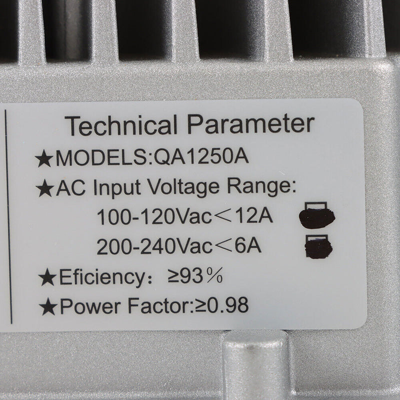 DURAFORCE Golf Cart 48V 17A Battery Charger Set For Club Car DS/Precedent 3-Pin Round Plug