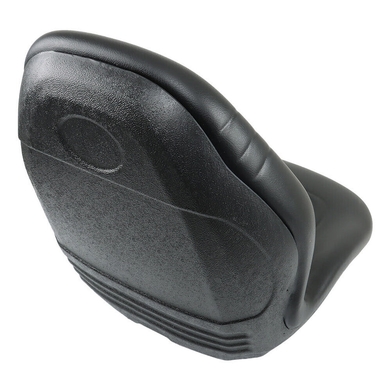 DURAFORCE John Deere Skid Steer Black Bucket Seat Fits 240 250 315 328D 332 7775 ETC