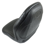 DURAFORCE John Deere Skid Steer Black Bucket Seat Fits 240 250 315 328D 332 7775 ETC