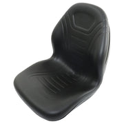 DURAFORCE John Deere Skid Steer Black Bucket Seat Fits 240 250 315 328D 332 7775 ETC