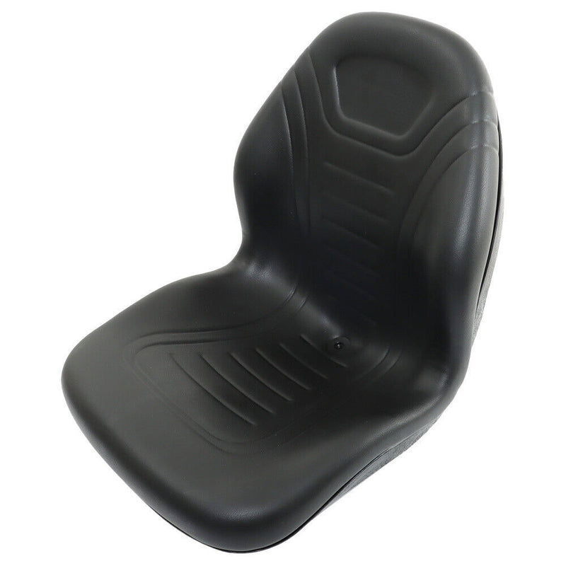 DURAFORCE John Deere Skid Steer Black Bucket Seat Fits 240 250 315 328D 332 7775 ETC