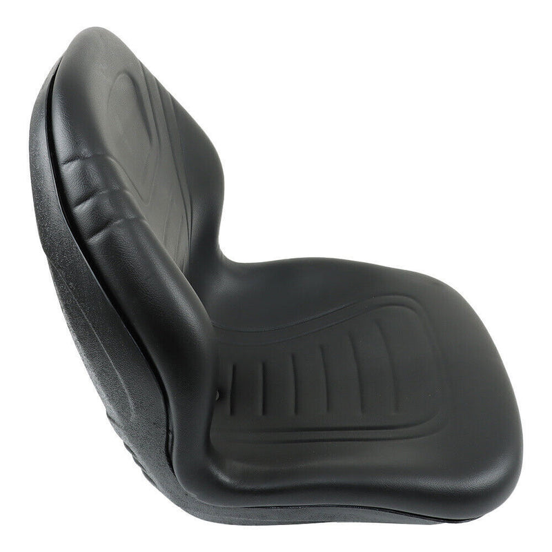 DURAFORCE John Deere Skid Steer Black Bucket Seat Fits 240 250 315 328D 332 7775 ETC