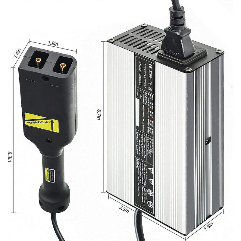 DURAFORCE 36 Volt 5Amp Golf Cart Battery Charger "D" Style For E-Z-GO TXT Medalist