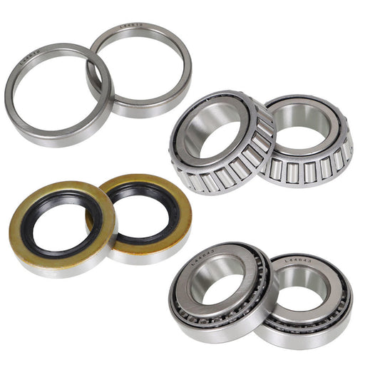 DURAFORCE 2 Set Front Wheel Hub Bearings & Seal Kit For EZGO Golf Cart 1976 - UP