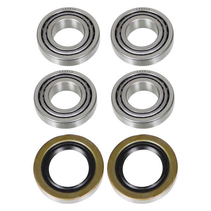 DURAFORCE 2 Set Front Wheel Hub Bearings & Seal Kit For EZGO Golf Cart 1976 - UP