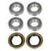 DURAFORCE 2 Set Front Wheel Hub Bearings & Seal Kit For EZGO Golf Cart 1976 - UP