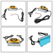 DURAFORCE Golf Carts 36Volt 18Amps Lithium Onboard Battery Charger IP67 Waterproof LiFePo4
