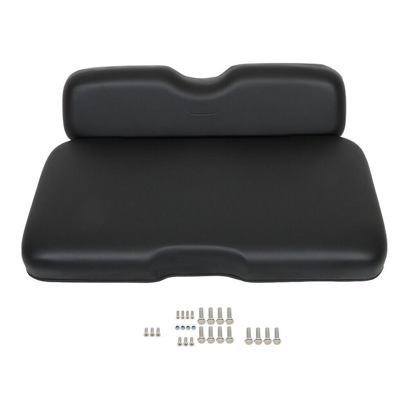 DURAFORCE Golf Front Seat Cushion Set For E-Z-GO RXV, Freedom RXV 2008-Up Models Black