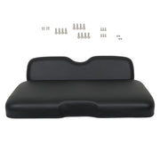 DURAFORCE Golf Front Seat Cushion Set For E-Z-GO RXV, Freedom RXV 2008-Up Models Black
