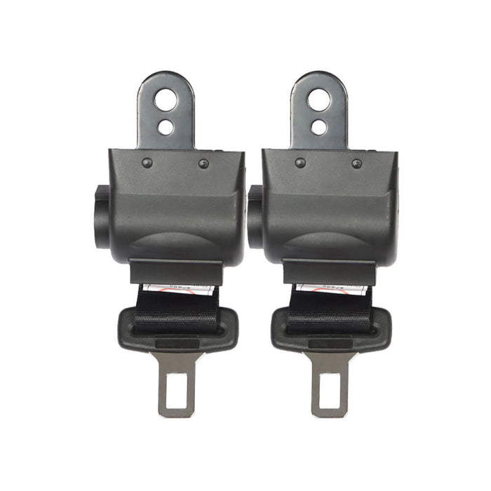 DURAFORCE New 2 passenger Retractable Seat Belt & Bracket For E-Z-GO Yamaha Club Car Golf