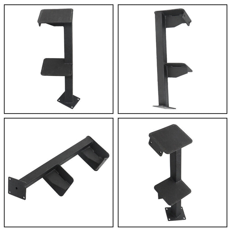 DURAFORCE New 3 Step Boat Step Combo Boat Trailer Steps Replacement For Universal