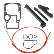DURAFORCE New Shift Cable Kit & Adjustment Tools Gasket Set for OMC Cobra 987661