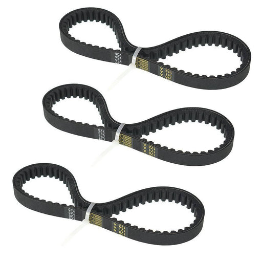 DURAFORCE Go Kart Drive Belt 725 Fit for 30 Series torque converter- 3pc SET (3 belts)