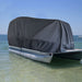 DURAFORCE 21-24ft Heavy Duty Trailerable Waterproof Boat Cover Fishing Ski Beam Gray