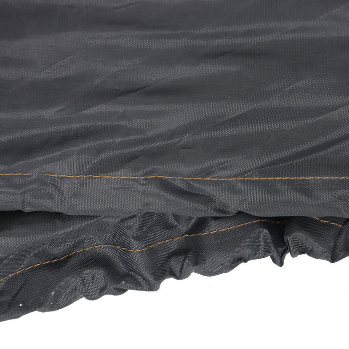 DURAFORCE 21-24ft Heavy Duty Trailerable Waterproof Boat Cover Fishing Ski Beam Gray