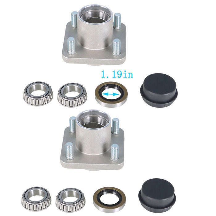 DURAFORCE 2X Front Wheel Hub Assemblies For EZGO Golf Carts PDS TXT/ Medalist G&E 2001+