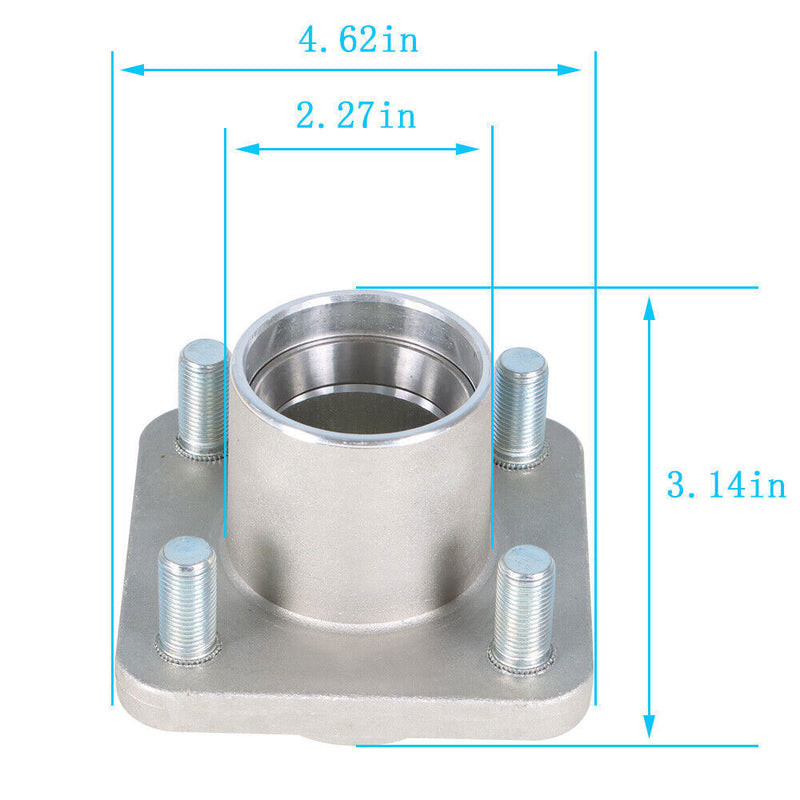 DURAFORCE 2X Front Wheel Hub Assemblies For EZGO Golf Carts PDS TXT/ Medalist G&E 2001+