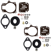 DURAFORCE 2 Carburetor Rebuild Kit For Johnson Evinrude 18HP 20HP 25HP 28HP 30HP 40HP
