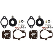 DURAFORCE 2 Carburetor Rebuild Kit For Johnson Evinrude 18HP 20HP 25HP 28HP 30HP 40HP