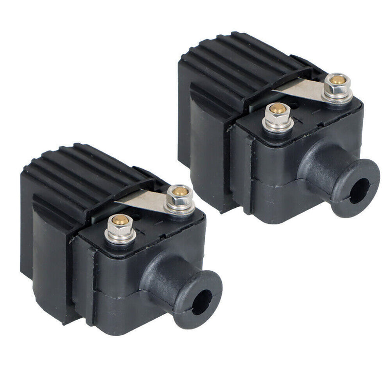 DURAFORCE 2× Ignition Coil For Mercury Mariner 25HP Outboard Boat 339-7370A13 339-832757A4
