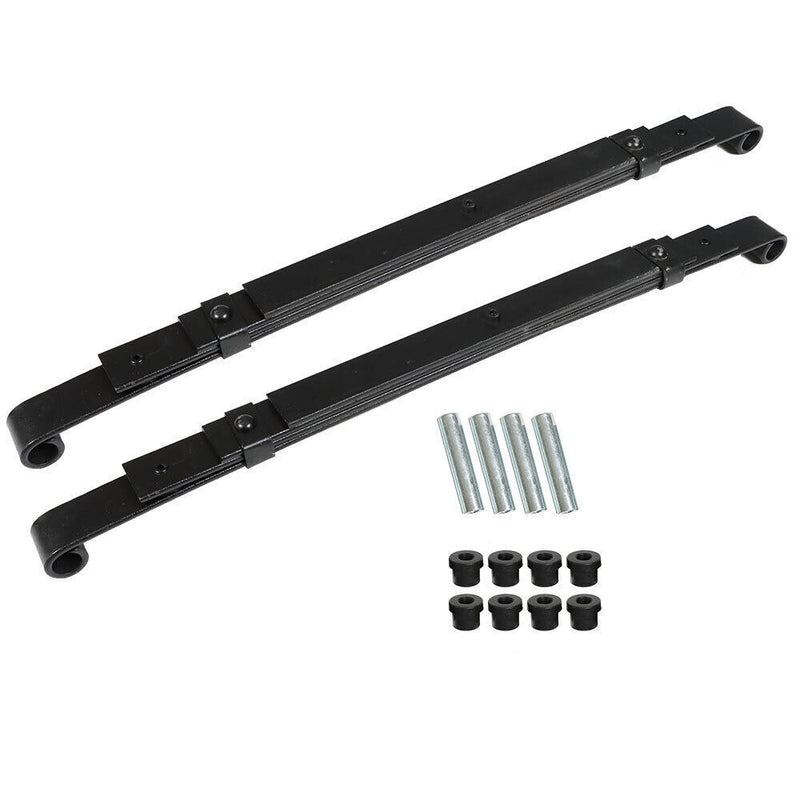 DURAFORCE Rear Heavy Duty 4 Leaf Springs Fit for Club Car Precedent 2004-up Golf Cart