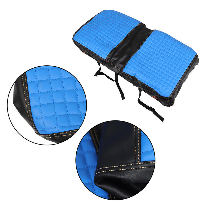 DURAFORCE Golf Cart Front & Rear Seat Covers 4Pcs For E-Z-GO Medalist TXT 1994-2013 - Blue