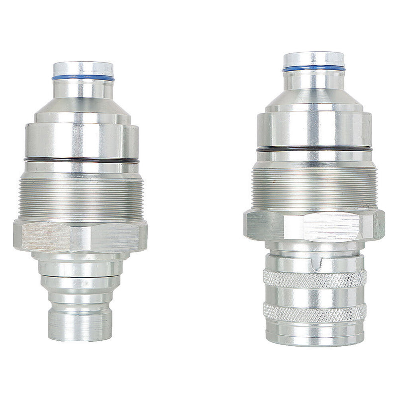 DURAFORCE Male & Female Flat Face Coupler Kit 7246802 7246799 For Bobcat S450-S770 T450