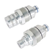 DURAFORCE Male & Female Flat Face Coupler Kit 7246802 7246799 For Bobcat S450-S770 T450