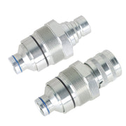 DURAFORCE Male & Female Flat Face Coupler Kit 7246802 7246799 For Bobcat S450-S770 T450