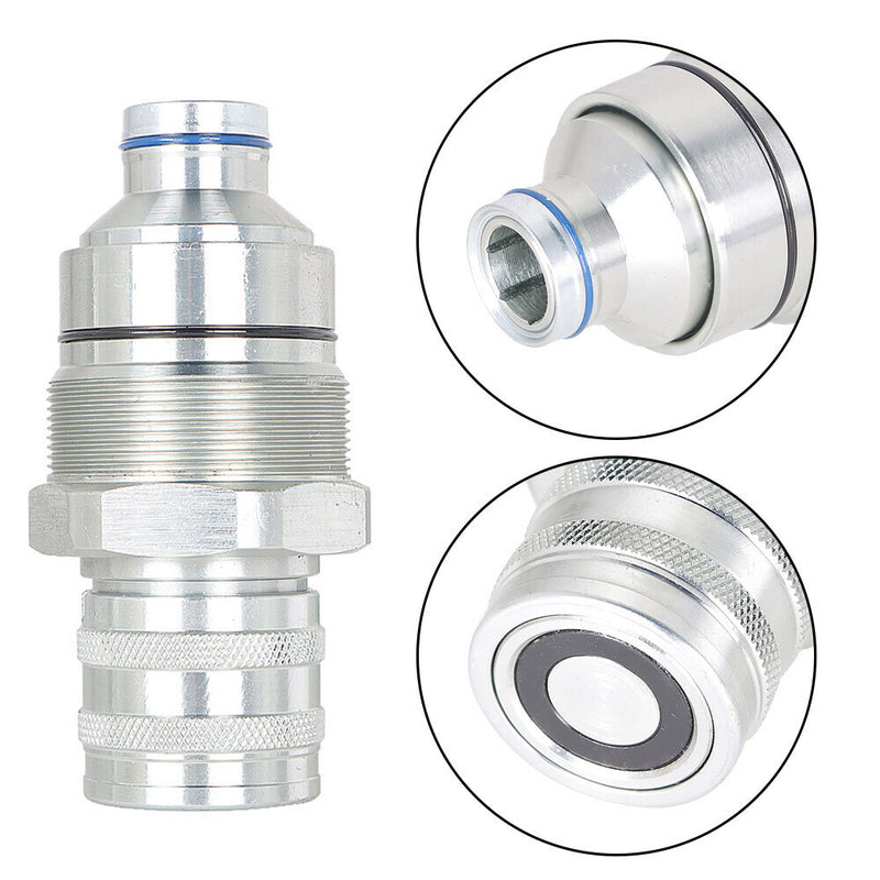 DURAFORCE Male & Female Flat Face Coupler Kit 7246802 7246799 For Bobcat S450-S770 T450