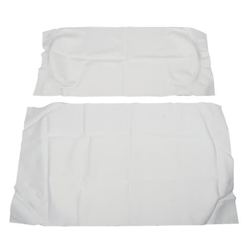 DURAFORCE Black Color Golf Carts Front Seat Covers Fits For Club Car Ds 2000.5 & Up