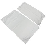 DURAFORCE Black Color Golf Carts Front Seat Covers Fits For Club Car Ds 2000.5 & Up