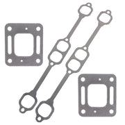 DURAFORCE New Exhaust Gasket Manifold For Mercruiser 5.0 5.7 350 Mag Riser Block v8 Elbow