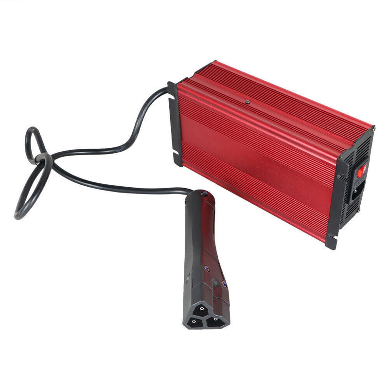 DURAFORCE New 48 V 12A "Triangle" 3 Pin Style Plug Golf Cart Charger For EZGO RXV & TXT
