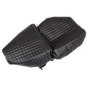 DURAFORCE For Club Car Precedent Front Seat Cover Kit Black Golf Carts-No Stapler Required