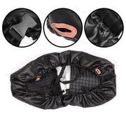 DURAFORCE For Club Car Precedent Front Seat Cover Kit Black Golf Carts-No Stapler Required