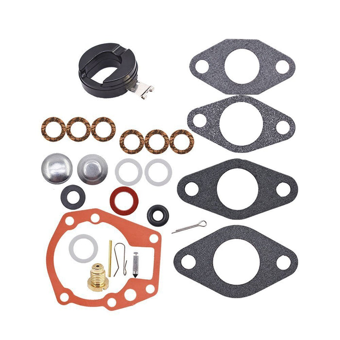 DURAFORCE For Johnson Evinrude 6/7.5/10/15/18/20HP 382048 383052 Carburetor Kit & Float