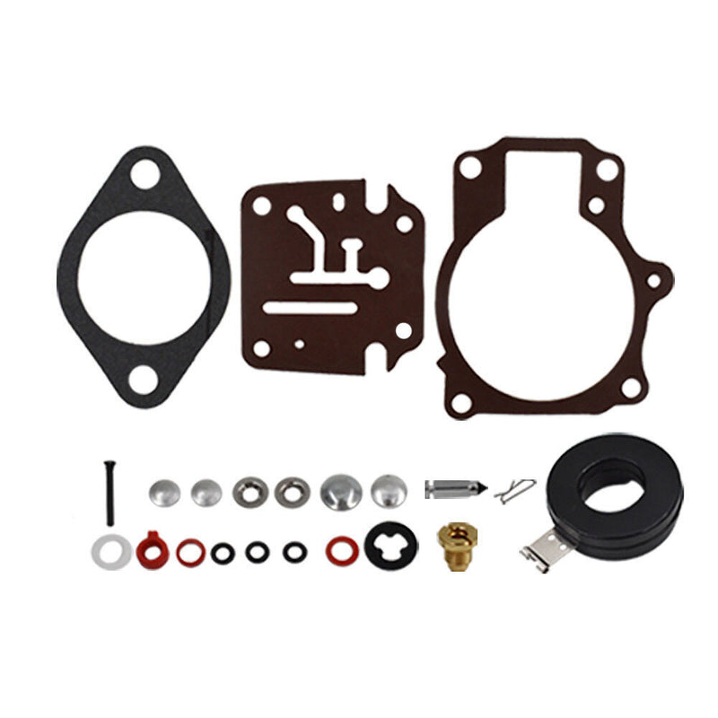 DURAFORCE 3 x Carburetor Carb Rebuild Repair Kit w/ Float For Johnson Evinrude 28 30 35 HP
