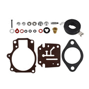 DURAFORCE 3 x Carburetor Carb Rebuild Repair Kit w/ Float For Johnson Evinrude 28 30 35 HP