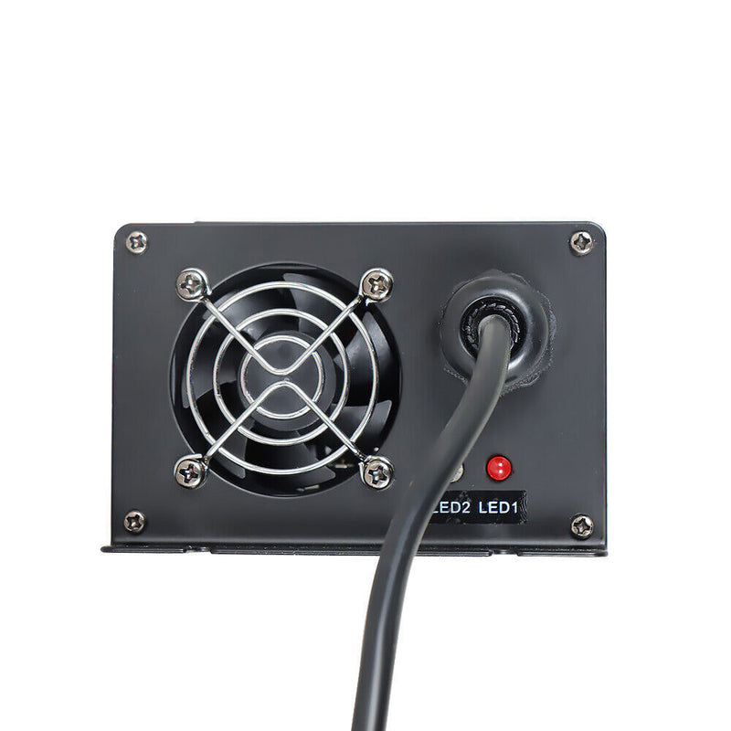 DURAFORCE 48Volt 10Amp Round 3-Pin Plug Charger with OBC bypass For Club Car Golf Cart